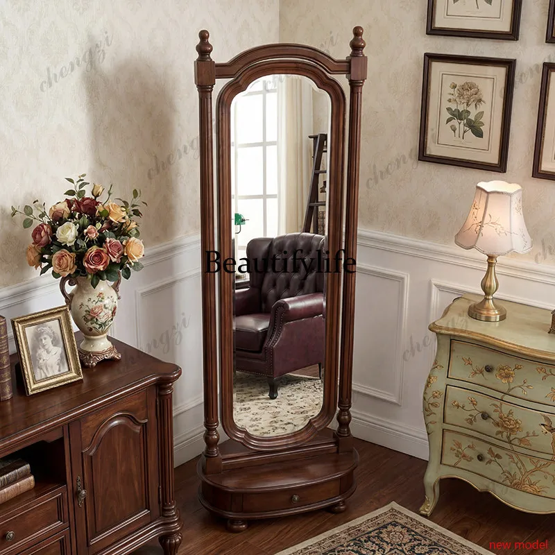 Cute Aesthetic Decorative Mirrors Living Room Wood Design Mirrors Full Body Standing Nordic Espejos Decorativos Home Decorations