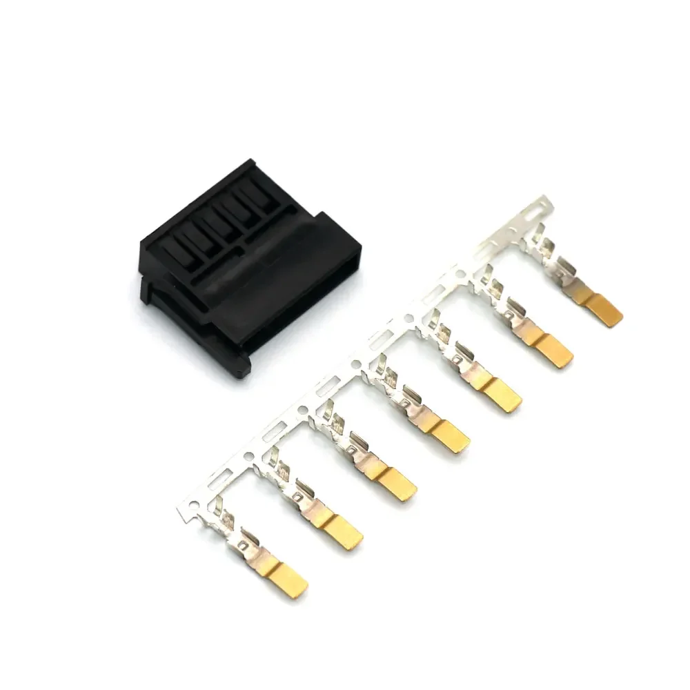 SATA Power Male Female Housing Connector With Terminal Pin 2pcs/lot Sata 15Pin Connectors For DIY Sata Power Cable