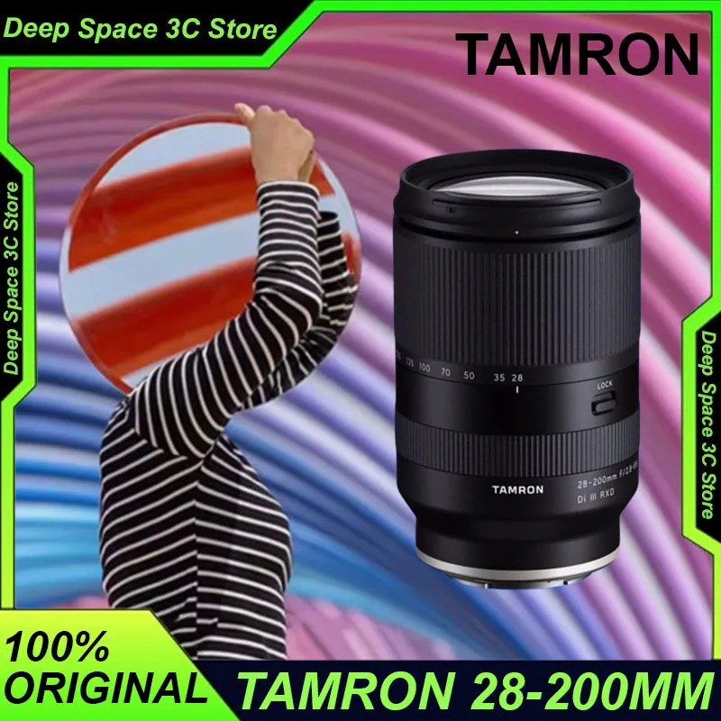 Tamron 28-200mm A071 Camera Lens Sony Mirrorless Camera Zoom Lens for Full Frame Sony E-port Customized Camera Accessories