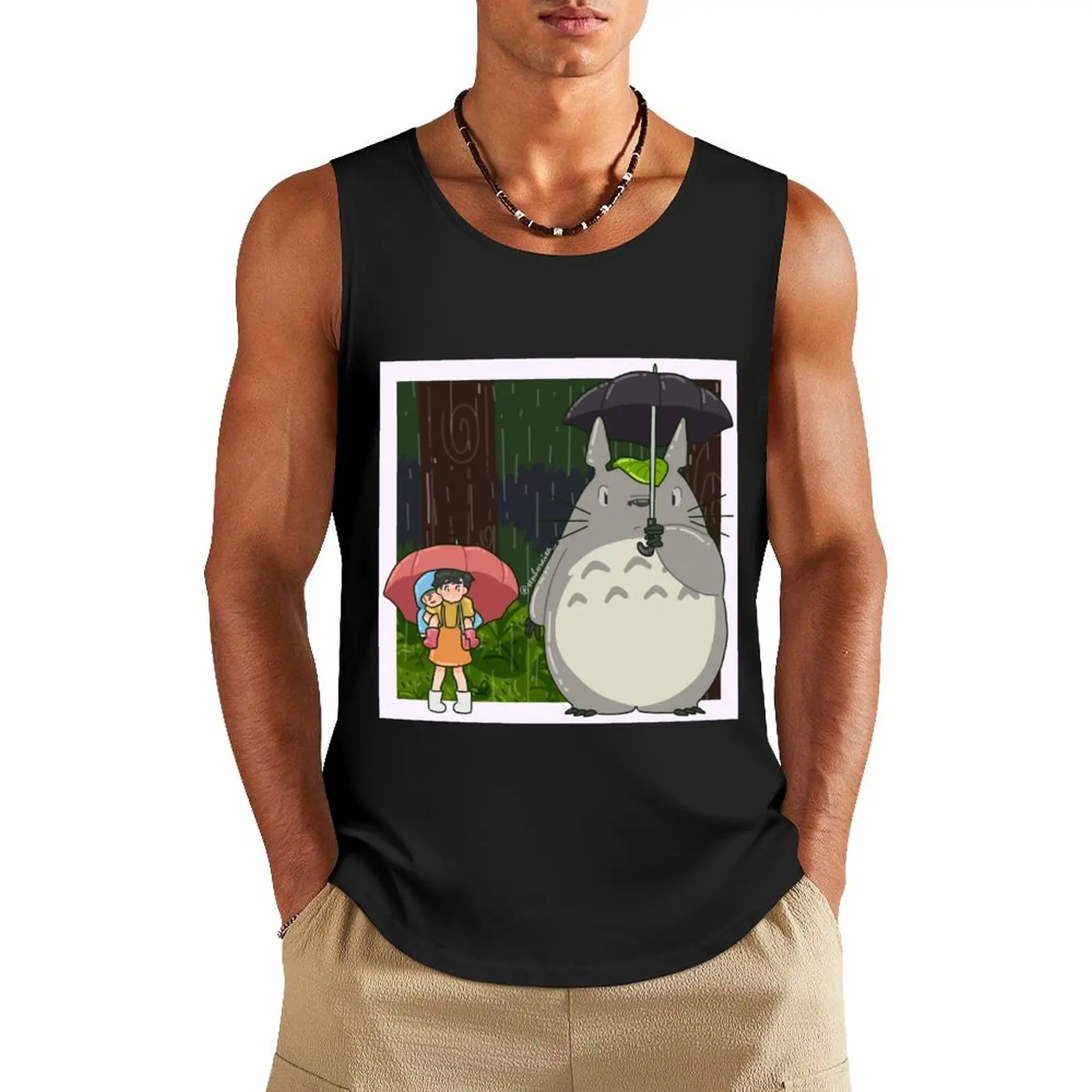 

Bus Stop Tank Top T-shirt for fitness Men's sleeveless gym shirts gym clothes man fitness