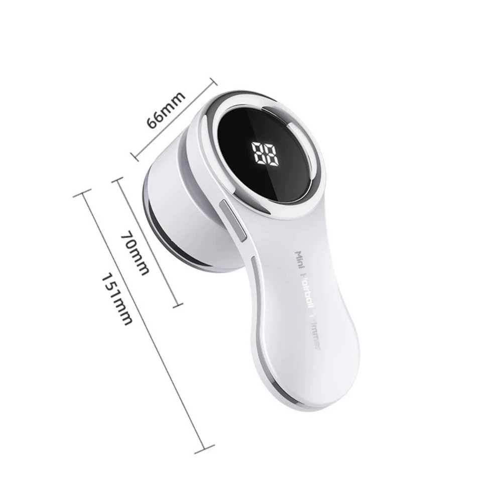 Reusable Portable Lint Remover & Trimmer with LCD Display, Large Capacity, Ideal for Clothes, Socks, Travel, Dry Cleaners, Perfe