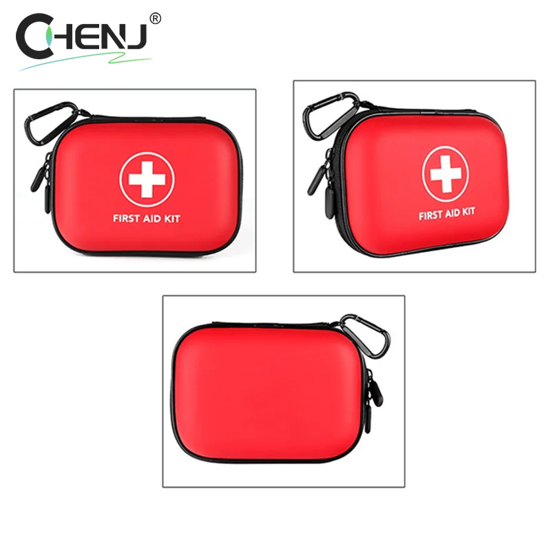 1/24PCS Outdoor Household Travel Camping Equipment Medicine Survival Medical First Aid Storage Bag Small PU EVA Bag Case