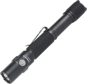 1000 Lumens Rechargeable LED Flashlight, IPX8 Waterproof Dual Switch Outdoor Light for Hiking Camping EDC