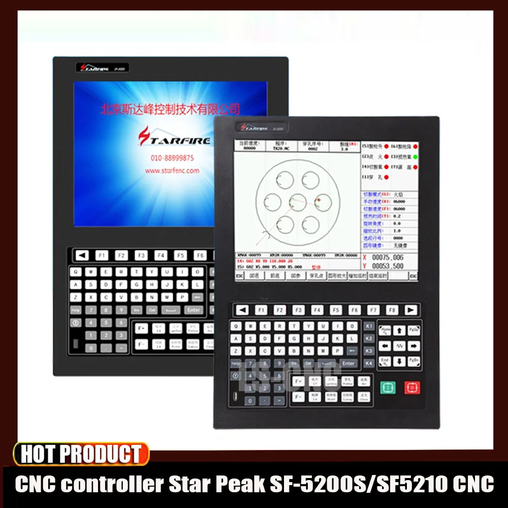 New Plasma Controller Star Peak 2axis Sf-5200s Sf-5210 Control System Plasma Flame Cutting System Cnc Operating System