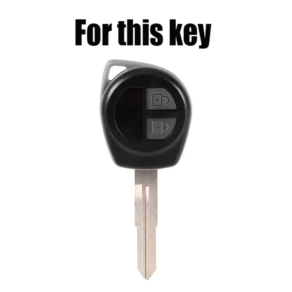 2-Taste Silikon Auto Fernbedienung Schlüssel Abdeckung Fall Für Suzuki Swift Ignis Vitara Liana Ciaz Baleno Auto Schlüssel Fob Fall Abdeckung Shell decor