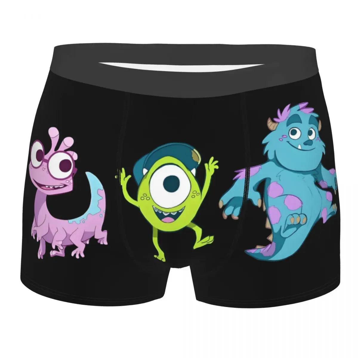 

Custom Monsters University Underwear Men Printed Boxer Shorts Panties Briefs Soft Underpants