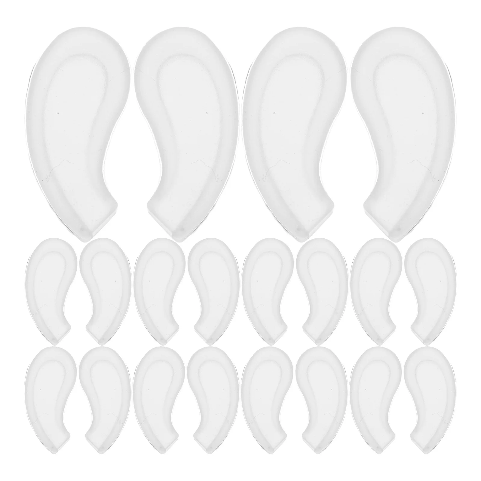 

10Pairs Eyeglass Nose Pads for Kids Anti Slip Silicone Grips for Plastic Frames Comfortable Fit No Pressure Marks Extended Use