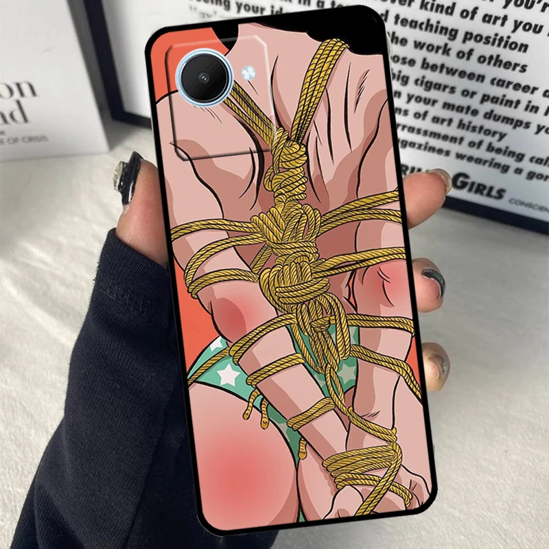 حار مايوه بكيني مثير ل Realme C75 C55 C71 C61 C53 C33 C63 C51 C65 C67 10 11 12 13 14 Pro Plus GT6 GT7 Pro Case
