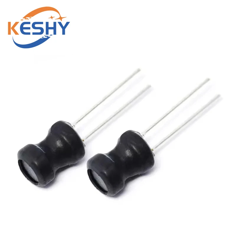 10 قطعة DIP مغو الطاقة 8X10 مللي متر 2.2UH 4.7UH 10uH 22uH 100uH 150uh 220uH 330uH 470uH 1MH 2.2MH 4.7MH 10MH الحث 8*10 مللي متر 2Pin