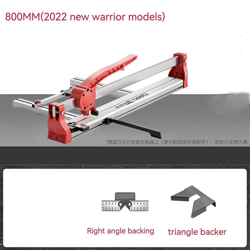 

2022 new warrior 800MM Manual Ceramic Tile Cutter Push Knife Artifact Desktop Brick Cutting Machine High Precision Tile Cutter