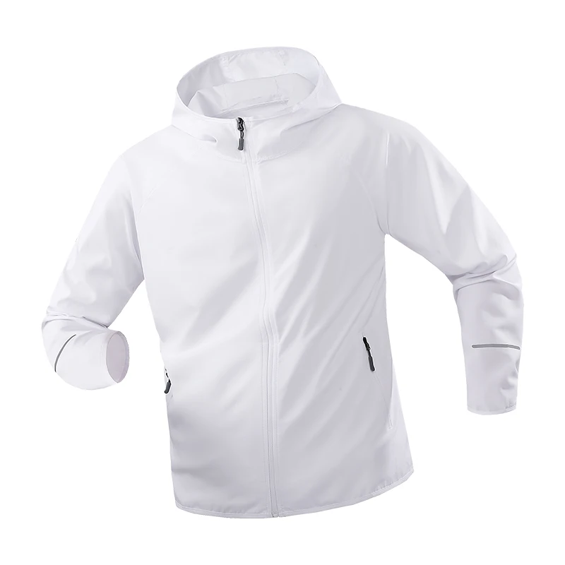 Ultra-thin Sun Protection Skin Jacket Quick-dry Breathable Hooded Coat Outdoor Sports Fishing Jacket for Men Women Couple Style