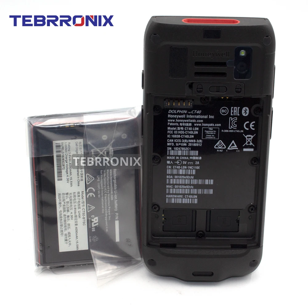Honey-well CT40‑L0N Industrial PDA Android 1D 2D QR Barcode Scanner WiFi NFC Handheld Computer for Warehouse Retail Inventory
