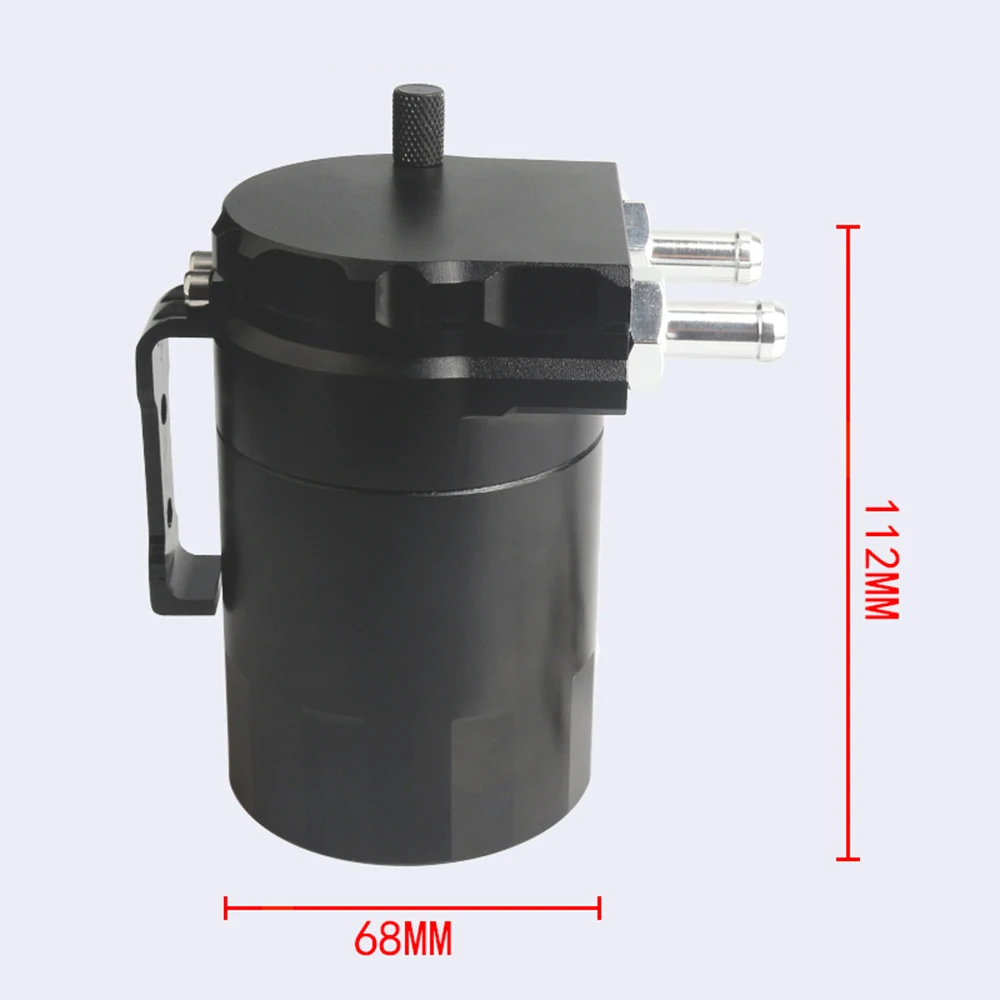 Oil Catch Can Universal Fuel Tank for Racing Car Aluminum Oil Reservoir Tank