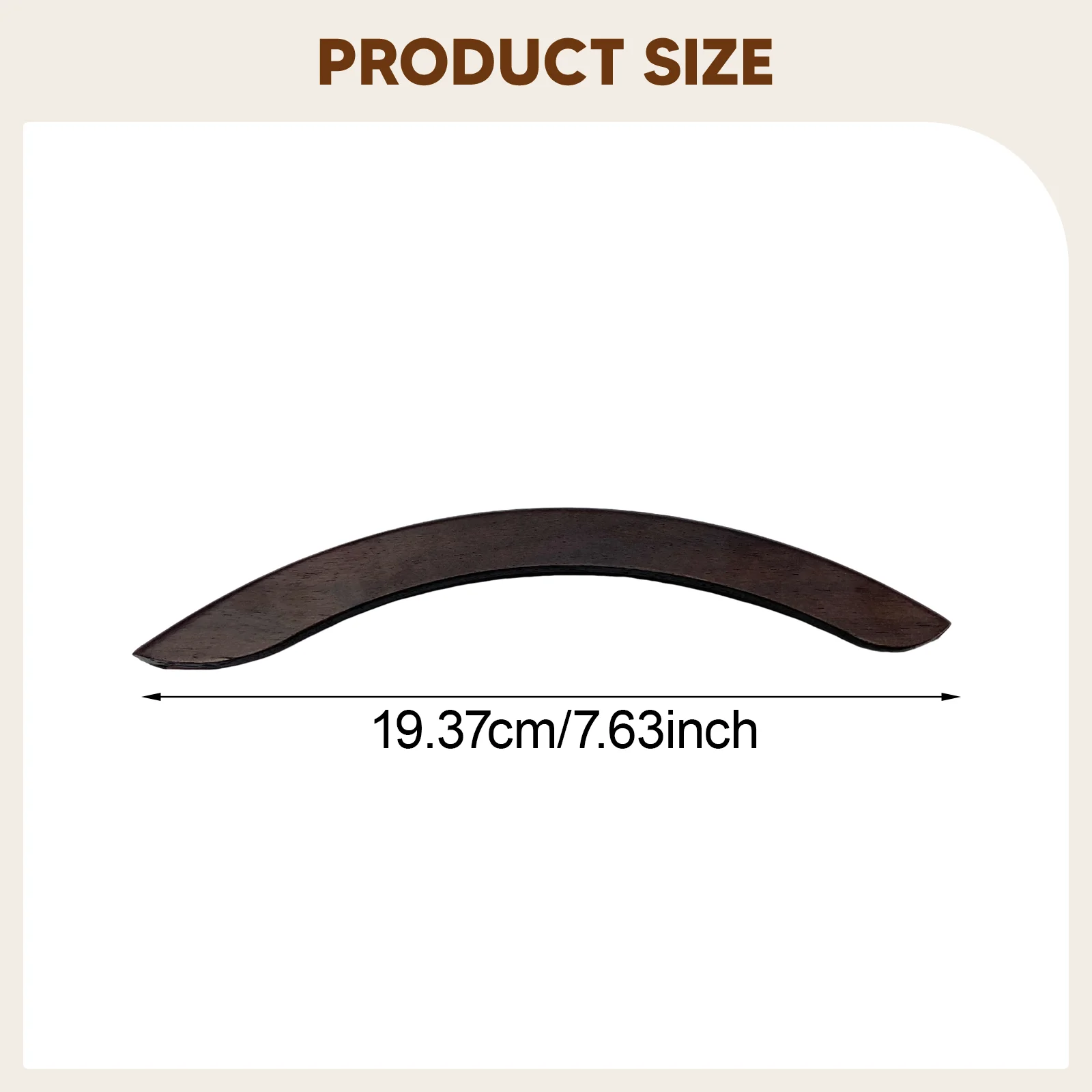 مسند ذراع الجيتار خفيف الوزن، أداة خشبية سهلة التركيب، مسند ذراع الجيتار مقاس 7.63 بوصة بديل للذبعات الصوتية الكلاسيكية