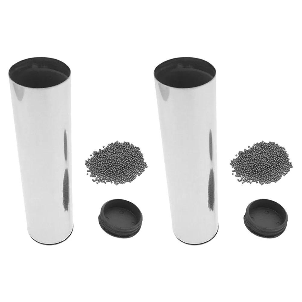 

2pcs Metal Sand Shakers Rhythm Percussion Instruments Music Training Party Live Bands Accompaniment Small Sand Hammer With Beads