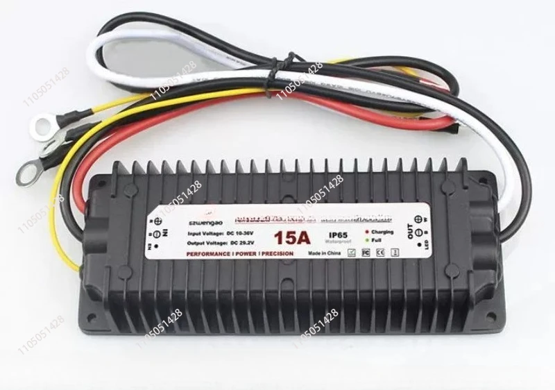 12V24V to 14.6V29.2V400W lithium iron phosphate charger RV bed car high-power secondary battery charging