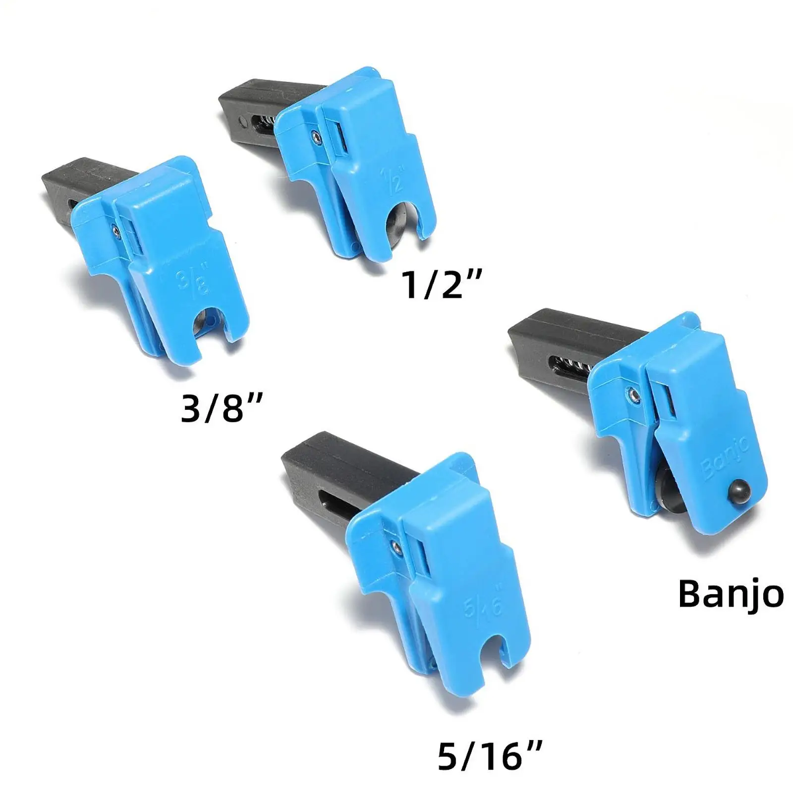 Steel Brake Line Stopper Kit Automatic Pipe Clamp Leak Proof Sealing Plug Set for Car Brake and Fuel Line Work