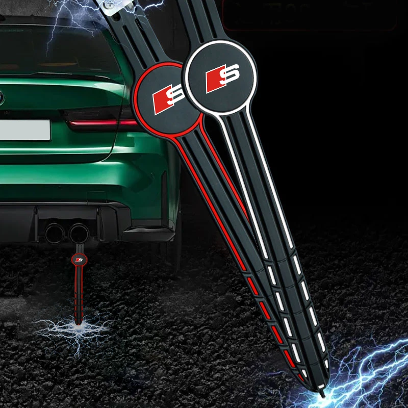 

Car Anti-static Belt Grounding Car Safety Driving Tools Exhaust Pipe For Audi B9 B8 B7 B5 B6 A1 A7 A8 Q2 Q3 Q5 Q7 A3 8P 8V 8L A5