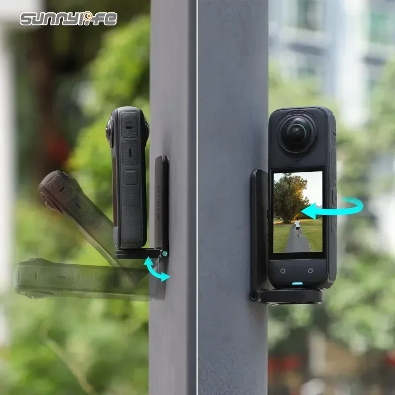 มัลติฟังก์ชั่น Magnetic Mount โต๊ะฐานยึด Quick Handle ปรับมุมอุปกรณ์เสริมสําหรับ Insta360 X4