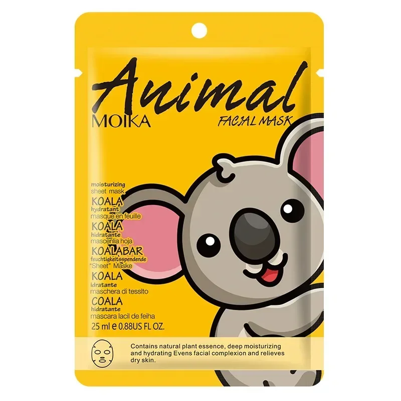 Masque facial hydratant pour animaux, lot de 16 pièces, anti-déformable, anti-âge, soins pour la peau, collagène, acide hyaluronique