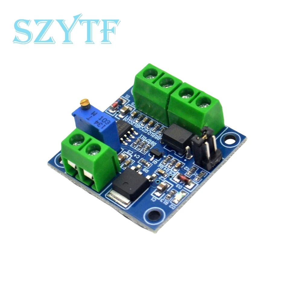 1Pcs PWM To Voltage Converter Module 0%-100% To 0-10V For PLC MCU Digital To Analog Signal PWM Adjustabl Converter Power Module