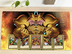 YuGiOh Playmat Exodia TCG CCG Mat Trading Card Game Mat Table Desk Mouse Pad Gaming Play Mat Mousepad 60x35cm