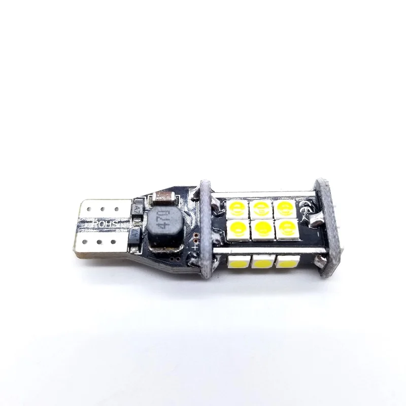 T15 24SMD 3030  W5W LED Bulb Canbus Error Free Car Interior Trunk License running Plate Position Lights 12V 360LM 3W 6500K White