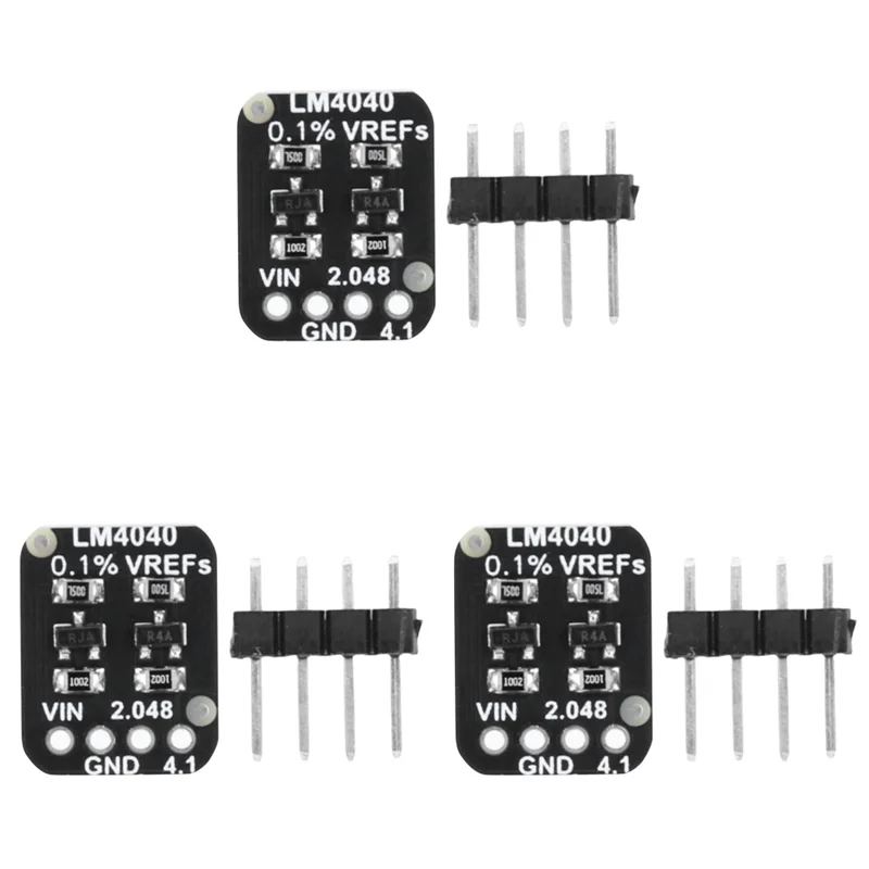B24B LM4040 Modulo di riferimento di tensione di precisione 2.048V 4.096V Scheda sorgente di riferimento di tensione Precisione 0,1% per microcontrollore C