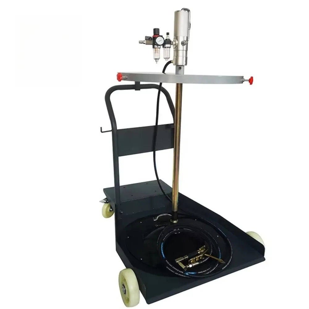 

Pneumatic 180kg Barrel Transfer Grease Pump | Air Operated High Pressure Oil Dispenser for 200L Drum Auto Workshop