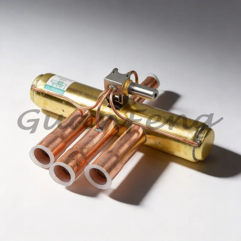 1-5-10 HP Four-Way Reversing Solenoid Valve with Coil, Air Conditioner & Air Energy Heat Pump Parts