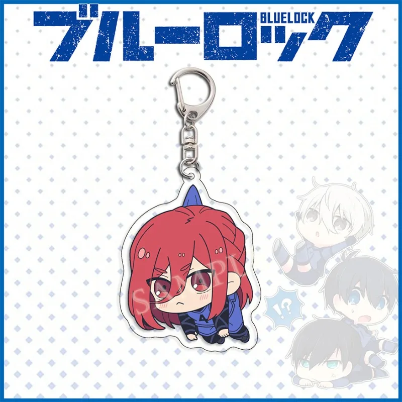 BLUE LOCK Arcylic Keychain Isagi Yoichi Bachira Meguru Key Chain Cartoon Anime Kawaii Figures Costume Accessories Birthday Gifts - Image 4