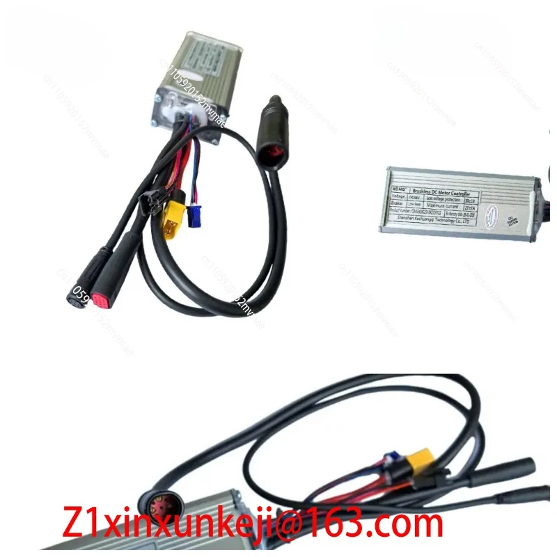 45km/h 48V 21A Red Plug Controller Motherboard for 500W Motor Parts Accessories for Qmwheel V20 FatBike