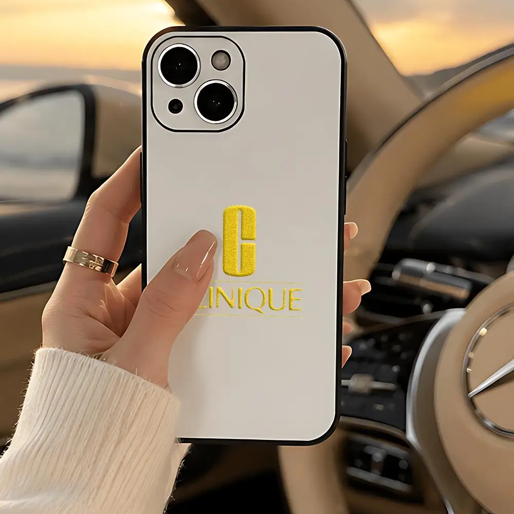 Funda para Teléfono Marca C-Clinique, Negra, Resistente, Mate, Antigolpes, Suave, para iPhone 13/14/15/16/17 Pro Max