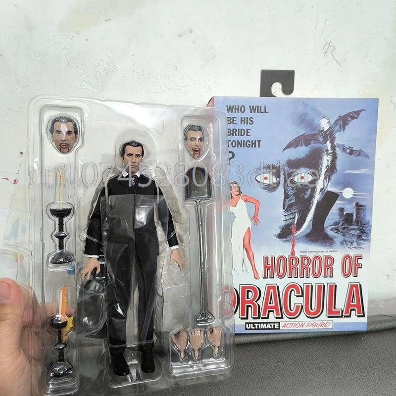 الأصلي NECA الشكل العالمي وحوش عدد دراكولا الإكسسوار مجموعة العالمي وحوش عمل نموذج الشكل اللعب المشتركة المنقولة