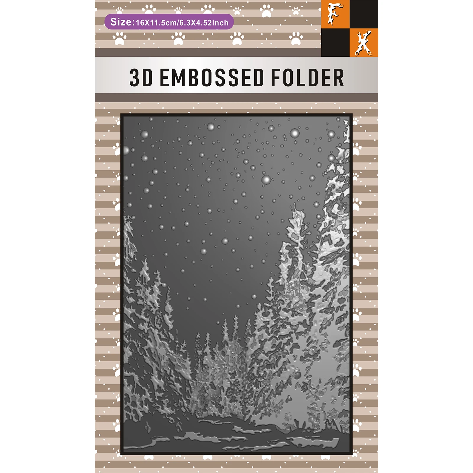 Carpeta con relieve 3D Cedar a - 3D Printing Card reseña y precio
