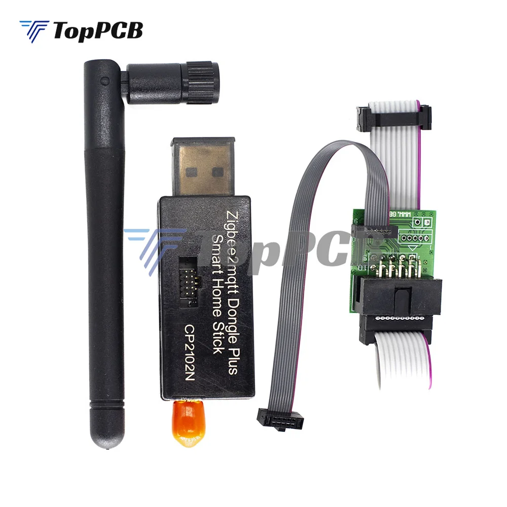 Wireless Zigbee 2mqtt CC2652P CC2652 USB Dongle Sniffer Protocol Analysis Analyzer with Antenna