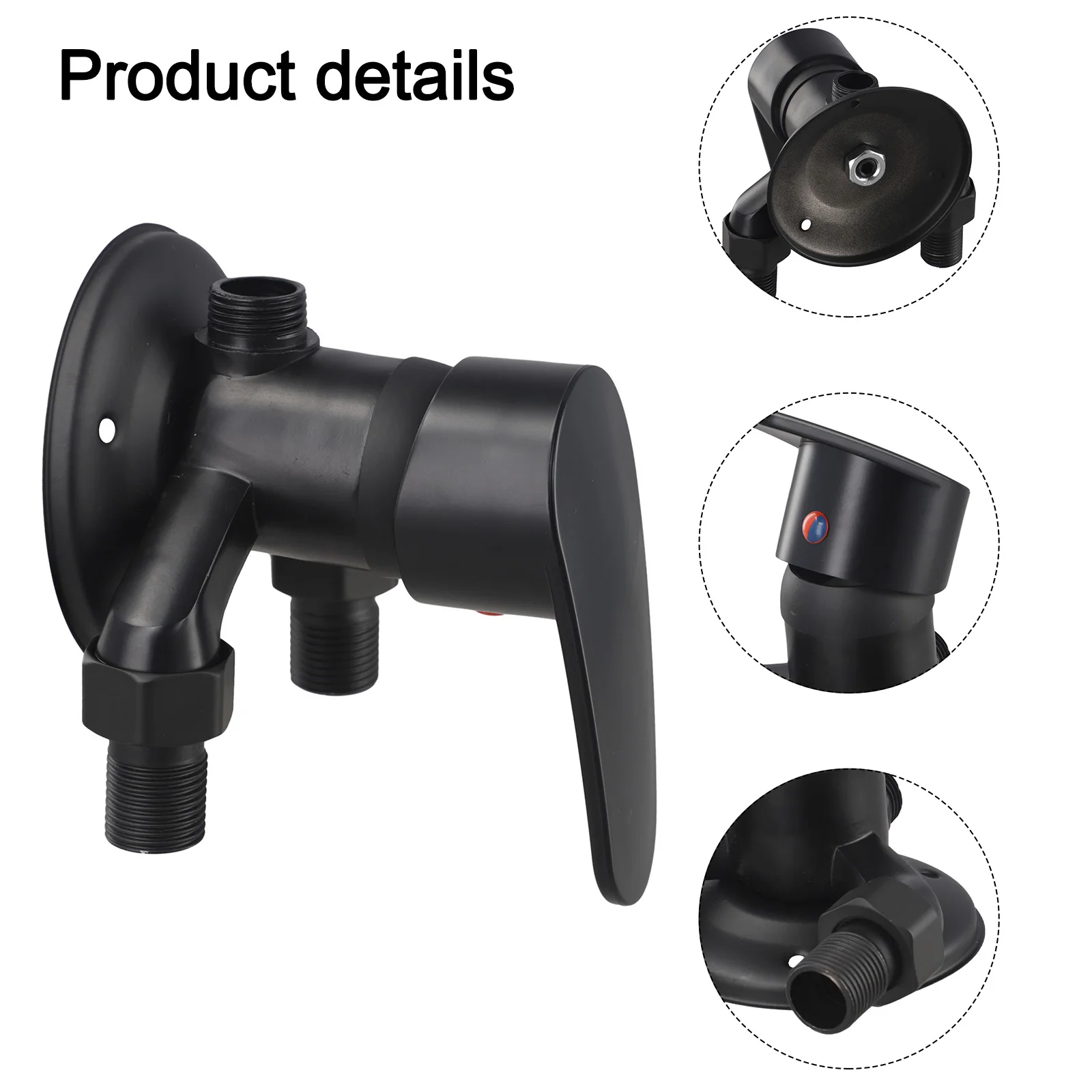 

For Bathroom Hot And Cold Water Valve Modern Bathroom Adjustable Water Temperature Valve Modern Design Drip-free Adjustment