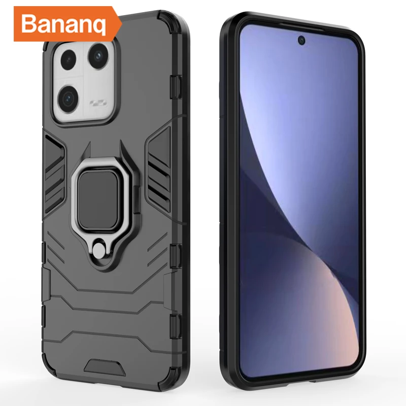 

Bananq Armor Case For Xiaomi 13 Lite Civi 2 Poco M6 F5 Pro C55 Cover For Redmi 12C 12 11A 11 K60 SE Note 12 Pro Plus 12S 4G 12R