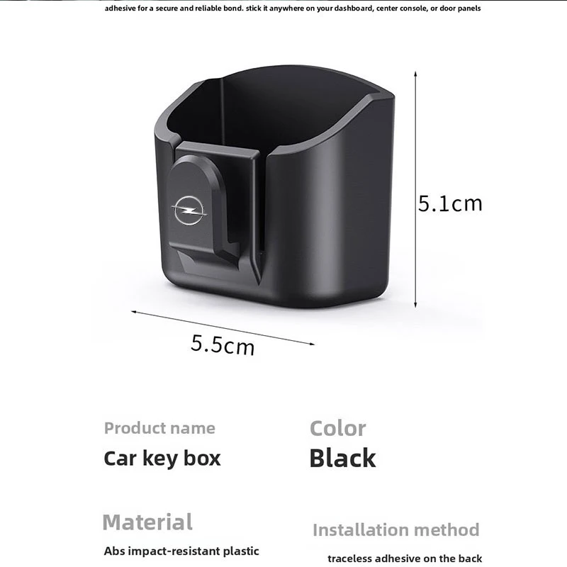 Car Remote Key Storage Box Auto Holder Case Grille For Opel Astra H G J Insignia Mokka Zafira Corsa Vectra C D Antara Monza