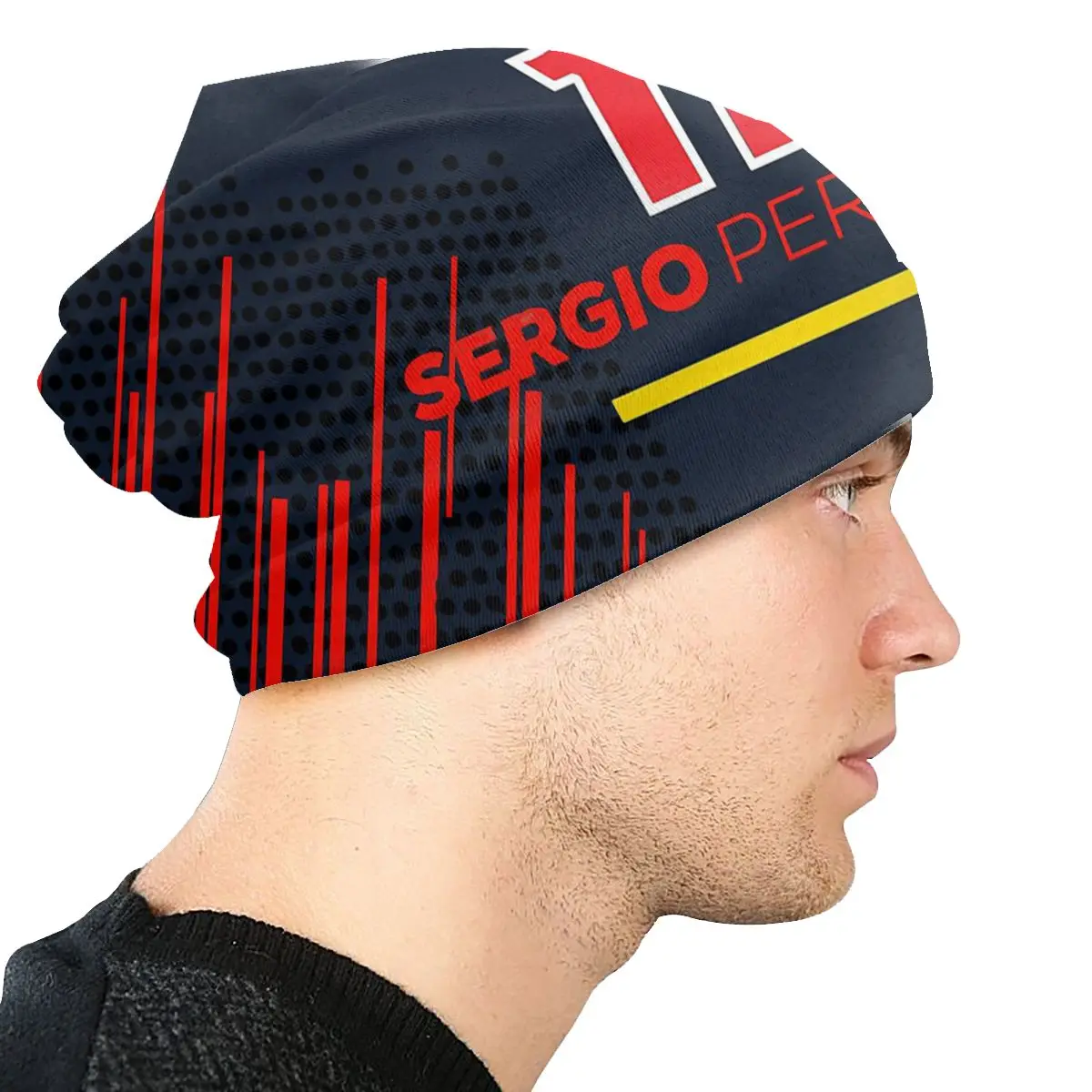 Sergio Perez 2021 Motorsport F1 Racing RB16B Unisex Bonnet Thin Hiking Hats Skullies Hat Breathable Caps