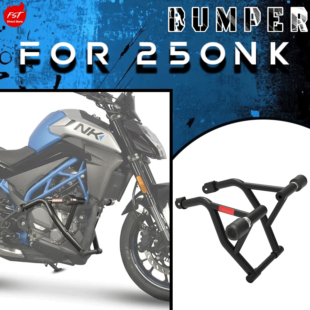 

Fit for 250NK Crash Bar Bumper Guard Elastic Frame Slider Gymkhana Modified Motorcycle Accessories