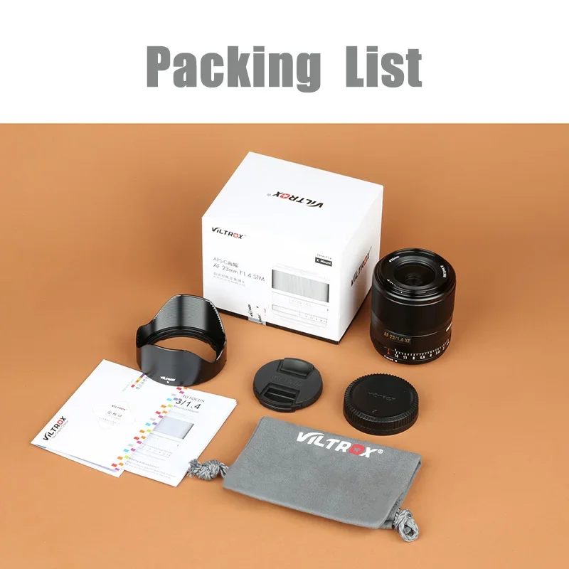 

NEW VILTROX 23mm F1.4 XF Auto Focus Large Aperture Lens APS-C Compact Lens for Fujifilm X-mount Camera X-T3 X20 T30 X-T20 X-T100