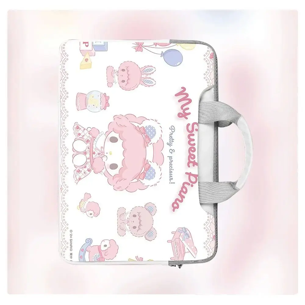 

My Melody Hello Kitty Kuromi Portable Laptop Bag Case for Macbook 12 13.3 14.6 15.6 16 Inch Macbook Air Asus Huawei Holiday Gift