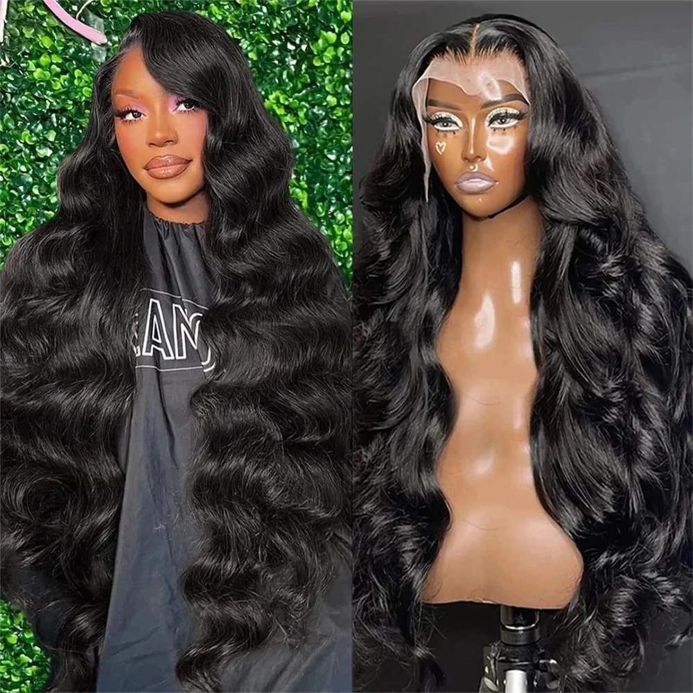 

Body Wave 13x4 Lace Front Human Hair Wig Pre Plucked 30 Inch Hd Transparent Frontal Wigs On Sale Clearance