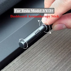 For Tesla Model 3/Y/3+ Air Freshener Outlet Car Air Conditioning Vent Solid Perfume Fragrance Diffuser Scent Smell Accessories