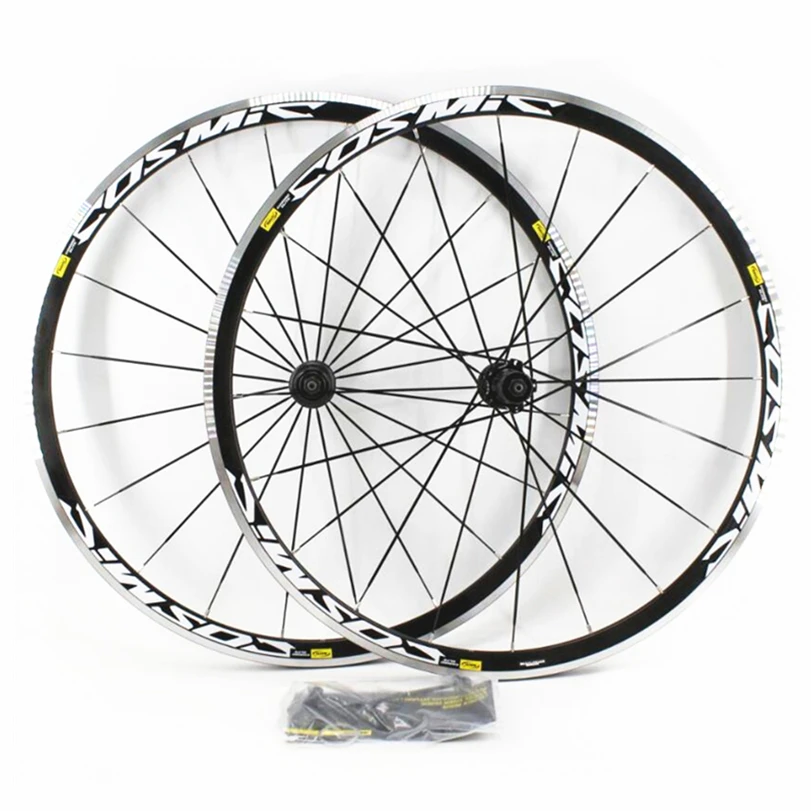 HOT Sale 700C Alloy Wheels Cosmic Road Bicycle Bike Wheel V Brake Aluminium Wheelset Bicycle Wheels Rims