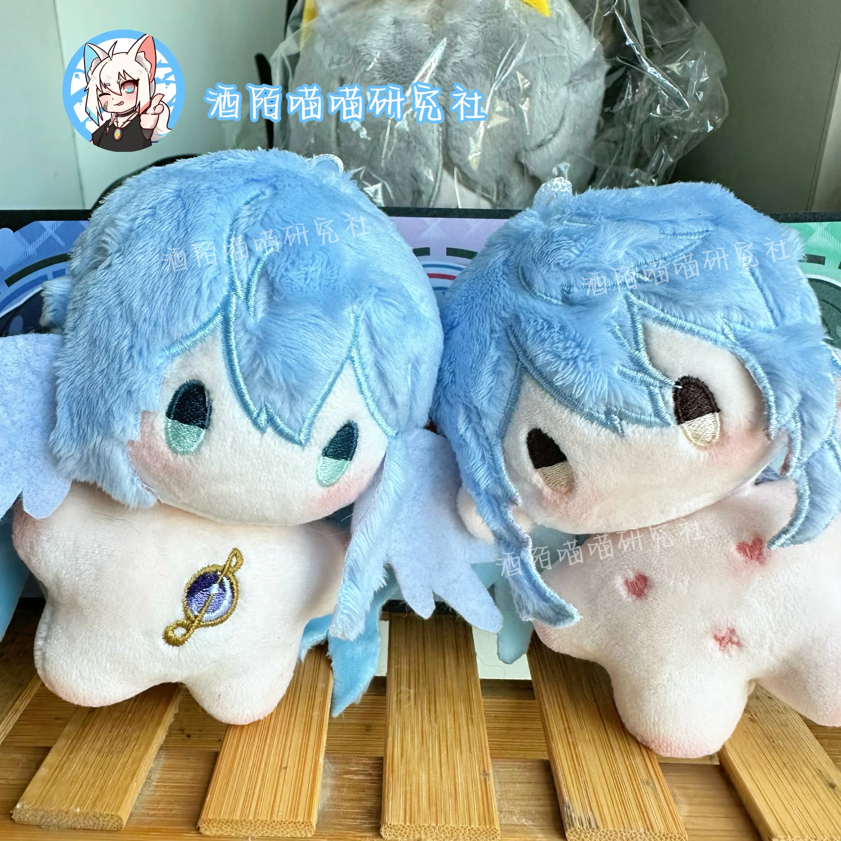 Gioco Honkai Star Rail Robin Sunday 10cm Cosplay peluche bambola di pezza portachiavi ciondolo Anime Plushie Toy