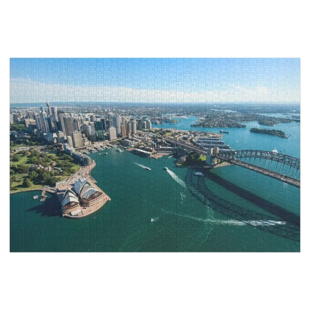 

Aerial View of Sydney Harbour in Sydney, Australia Jigsaw Puzzle Anime Personalized For Kids Puzzle