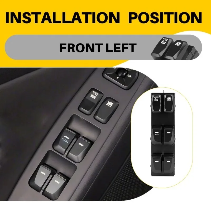 NEW For Hyundai IX35 TUCSON 2010-2015 electric Power Window Lifter regulator Control Switch butt 93571-2S000 93571-2S050
