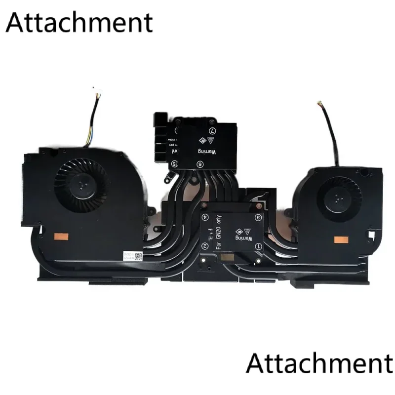 New  CPU GPU Cooling Heatsink fan Cooler for Clevo X17SN X170 X170SM-G GTX 3000 RTX 3070 RTX 3080